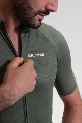 Превью  Велоджерси с коротким рукавом BIEMME Gravel Green